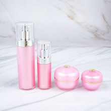 Wholesale In Stock Pink Skin Care Bottle 30ml 120ml Pump Day Cream Body Lotion Bottle